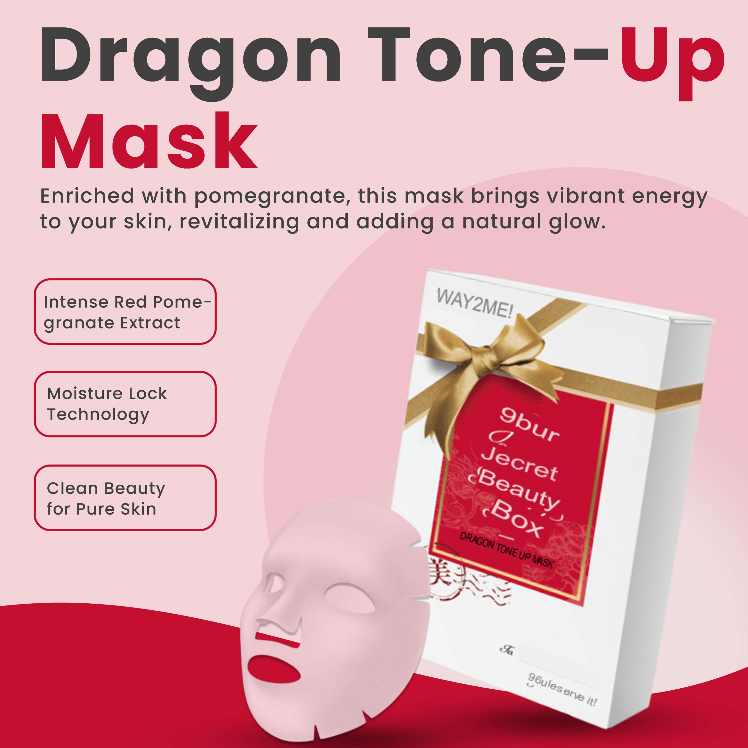 Red Dragon Up Mask Sheet 3